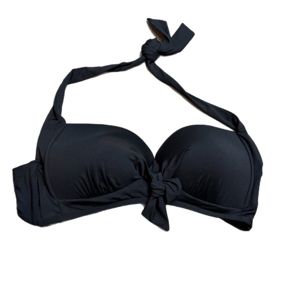 Liz Claiborne Black Tie Bikini Top - Picture 1 of 6
